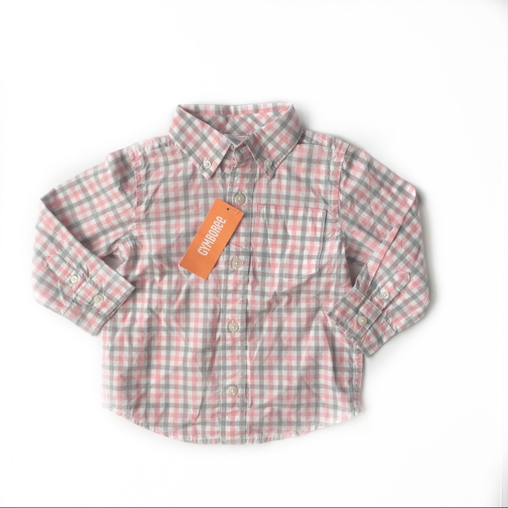 NWT Gingham Shirt